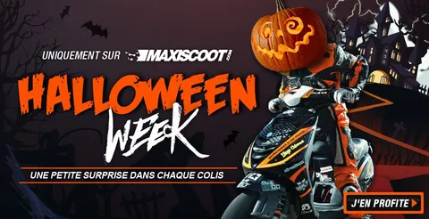 Halloween week : une surprise dans votre colis Maxiscoot