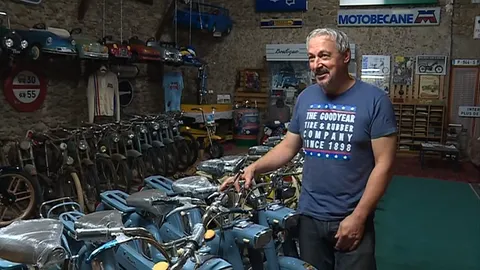 Une collection de plus de 80 mobylettes en Ariège
