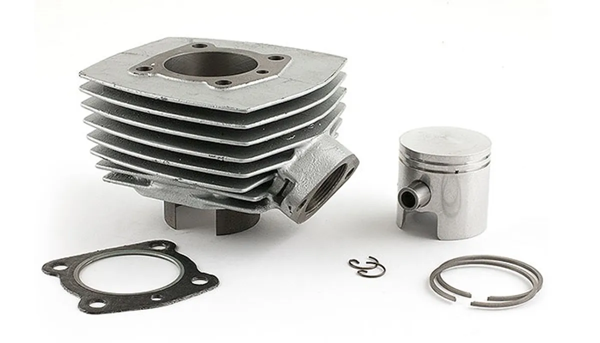 Cylindre DR 70 cc fonte AC : la référence performances / fiabilité pour Peugeot 103