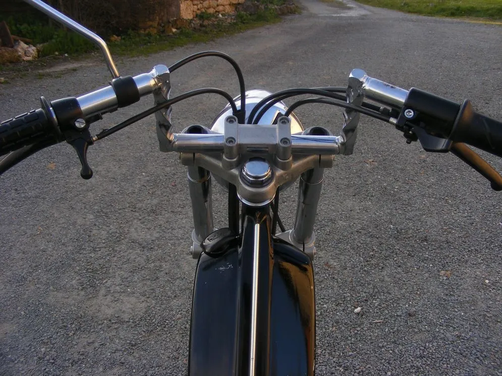 guidon mobylette Z torsadé