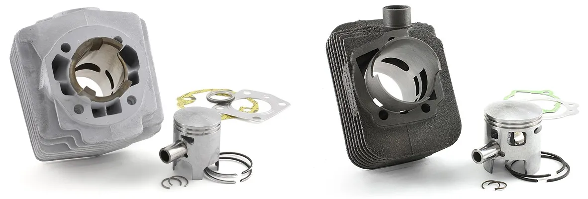 Cylindres racing en fonte et aluminium
