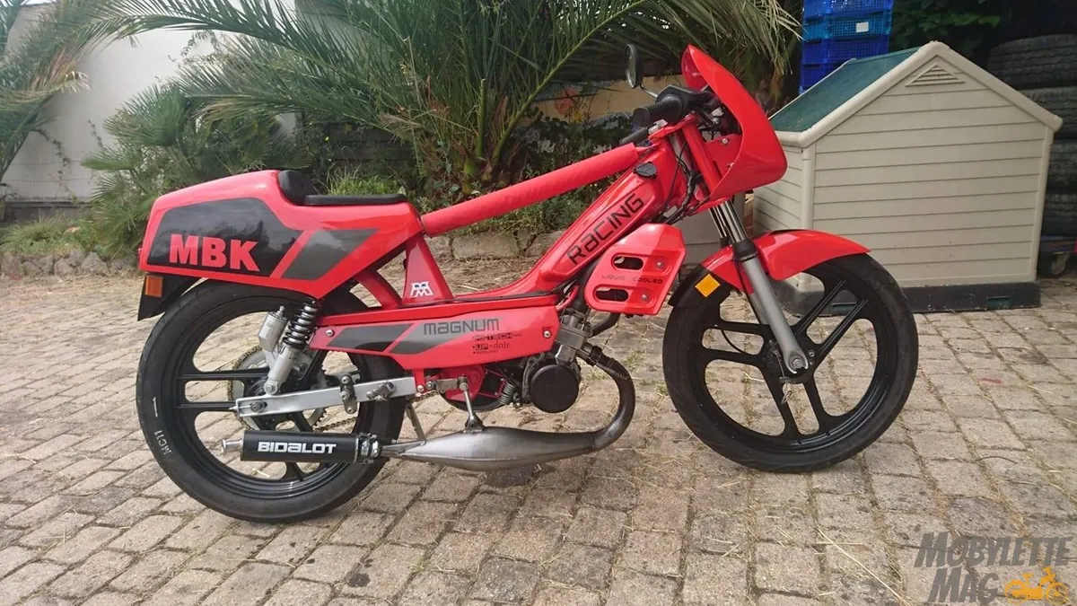 MBK Magnum Racing Chappy Red 50cc Airsal
