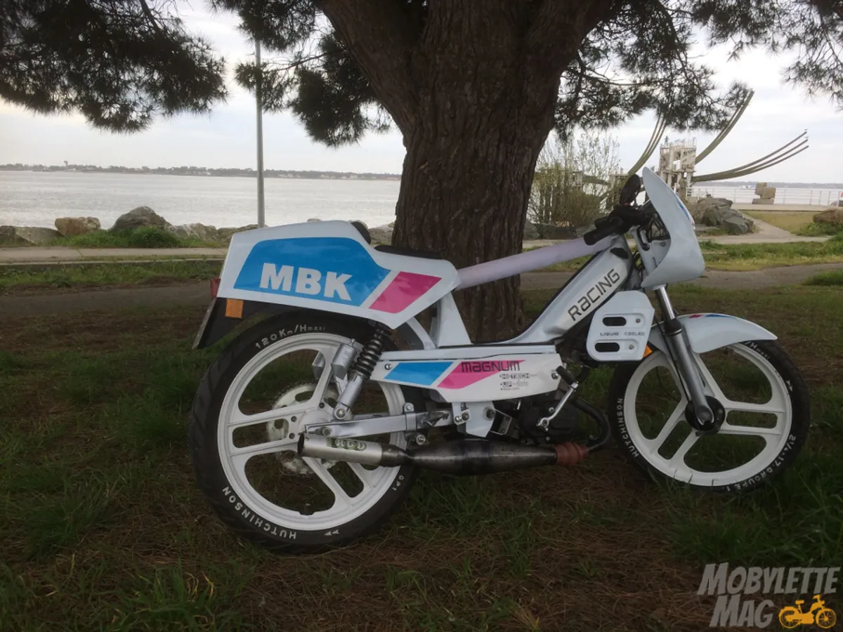 MBK Magnum Racing Ceramic White