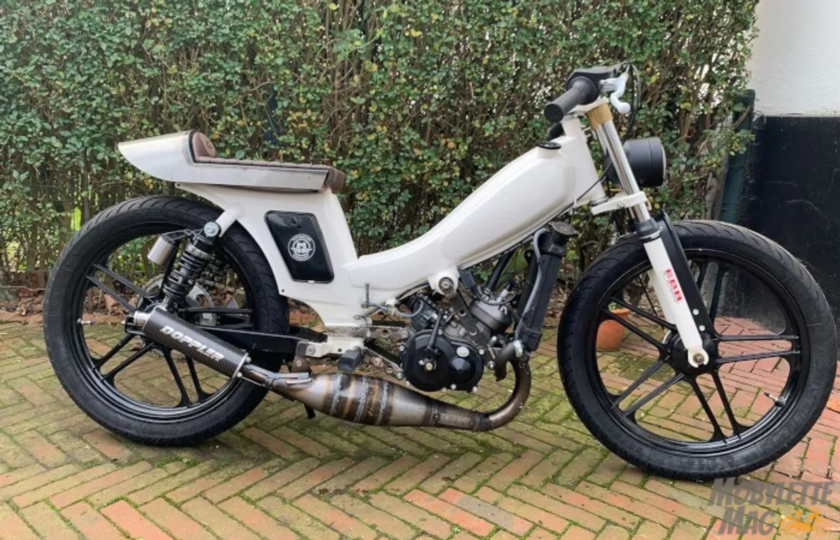 Motobecane AV85 swap KTM 65 cc