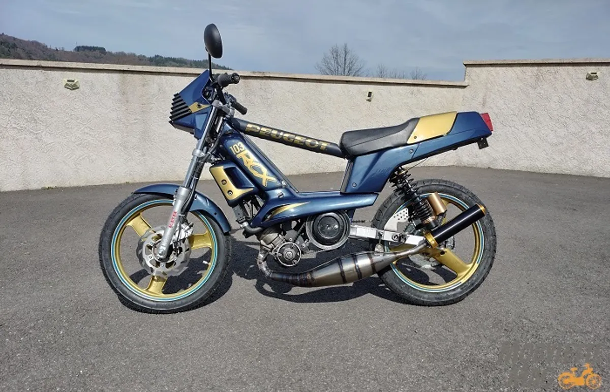 Peugeot 103 RCX hybride 86cc Top Perf
