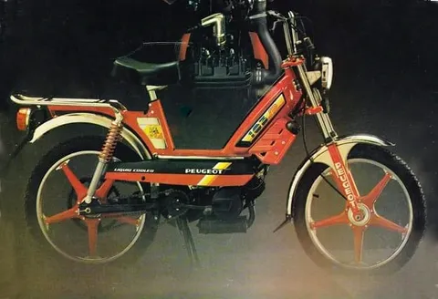 Peugeot 103 SLC - Liquid Cooled