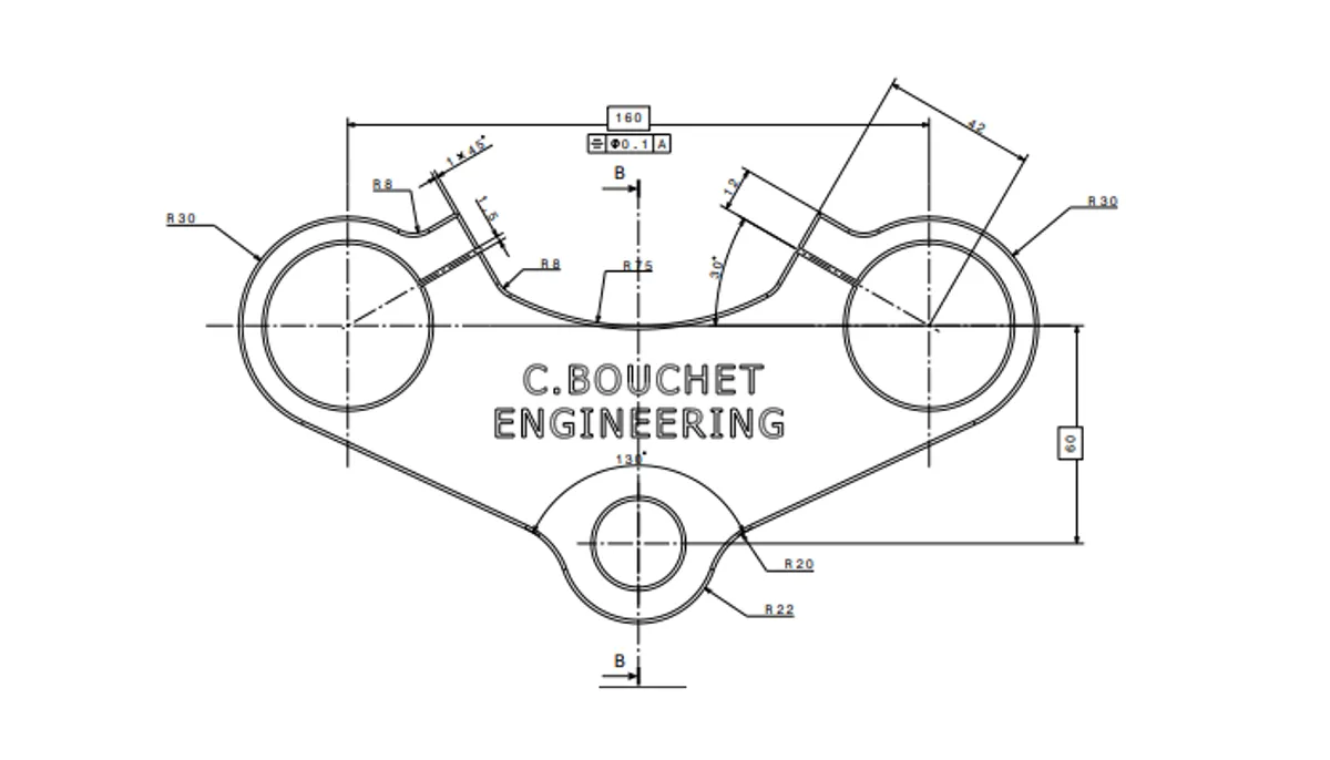 Tés de fourche C.Bouchet Engineering - Plans PDF