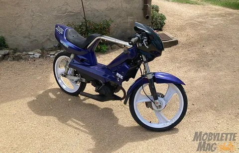 Remettre en route une mobylette